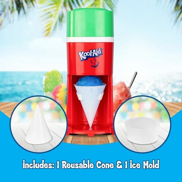 Kool-Aid Snow Cone Maker - Strawberry Red - Picture 5 of 6